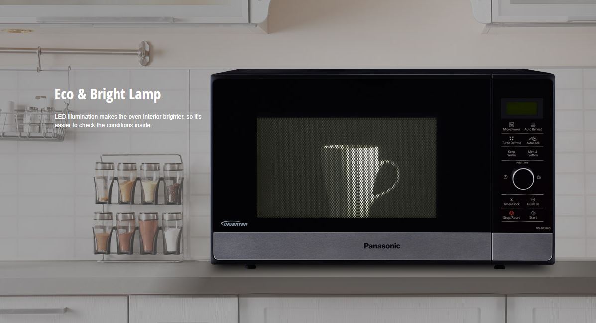 Panasonic 32L Inverter Solo Microwave Oven NNST65JBMPQ